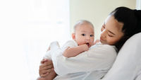 嬰兒頭髮少