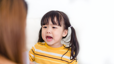 小孩鬧情緒