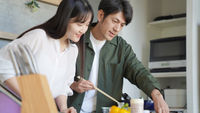 夫妻-煮飯