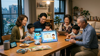 三代同堂-AI育兒-使用3C產品