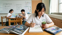 國中生-觀察植物-紀錄-生物課