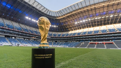 2026世界盃足球賽-獎盃-足球場