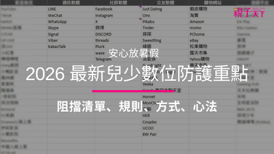 兒少防護軟體-阻擋清單-中華電信