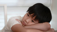 小孩擔心
