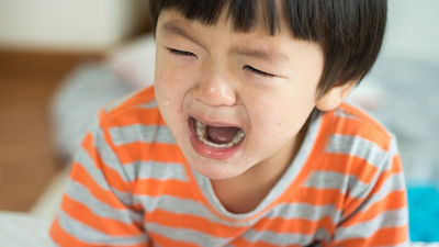 孩子哭泣