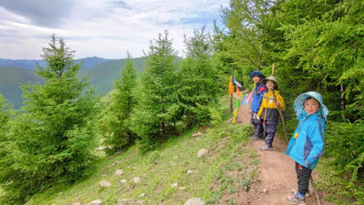 親子登山