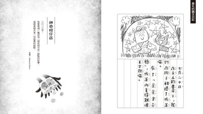 神奇柑仔店大圖鑑內頁